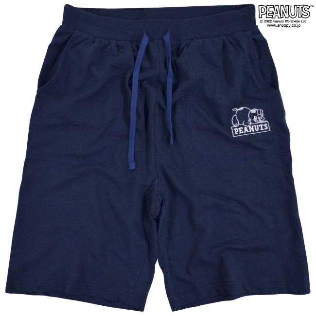 SNOOPY（スヌーピー） ハーフパンツ ミニ裏毛 オラフ PEANUT サガラ