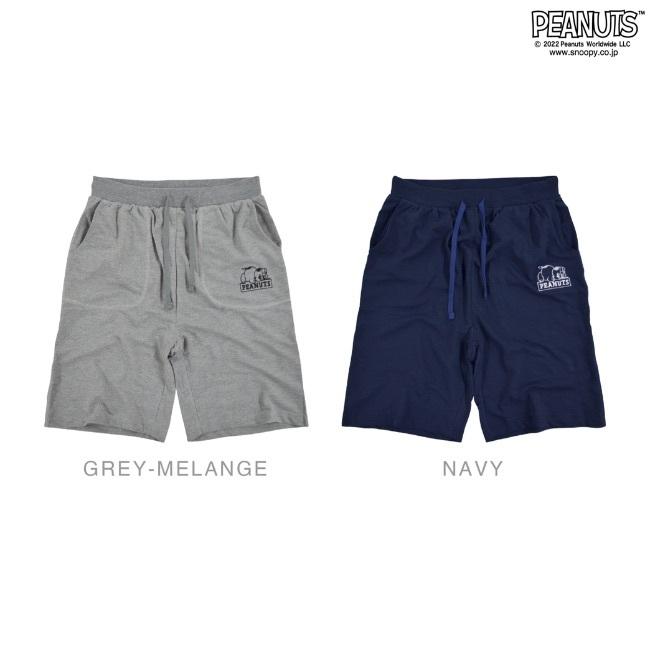 SNOOPY（スヌーピー） ハーフパンツ ミニ裏毛 オラフ PEANUT サガラ