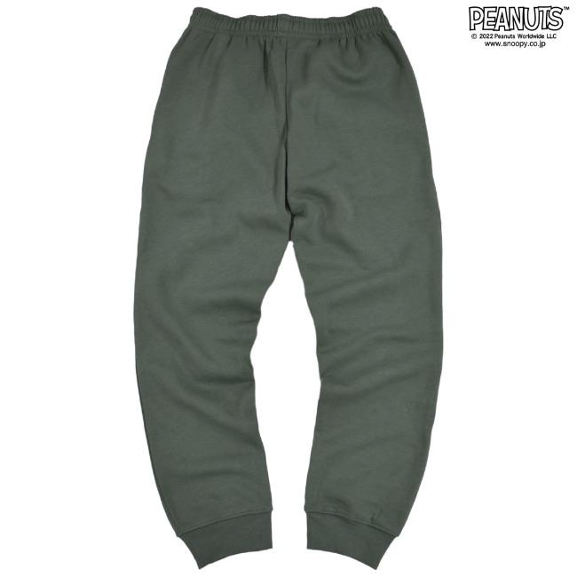 完売品　PEANUTS FRAGMENT Sweat pants グレー L SNOOPY（スヌーピー） パンツ 裏起毛 スウェット プリント 部屋着