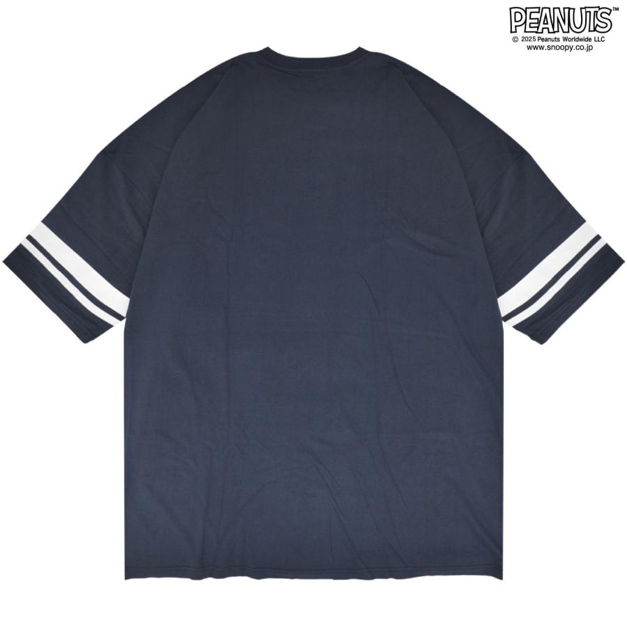 SNOOPY（スヌーピー） ジョークール Tシャツ 七分袖 プリント ロゴ