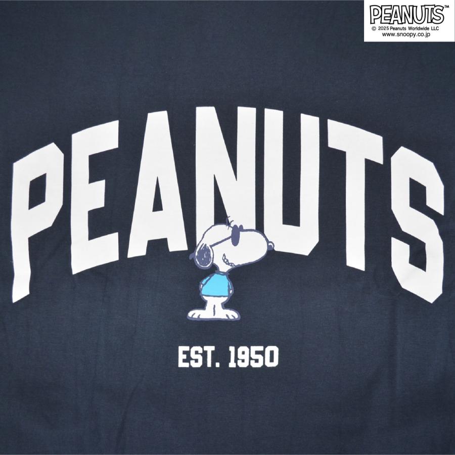SNOOPY（スヌーピー） ジョークール Tシャツ 七分袖 プリント ロゴ