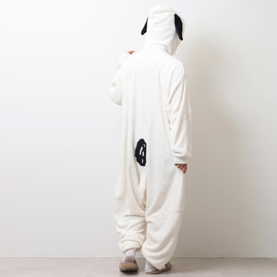 SNOOPY（スヌーピー） パジャマ 着ぐるみ ボア フリース 部屋着 ルーム