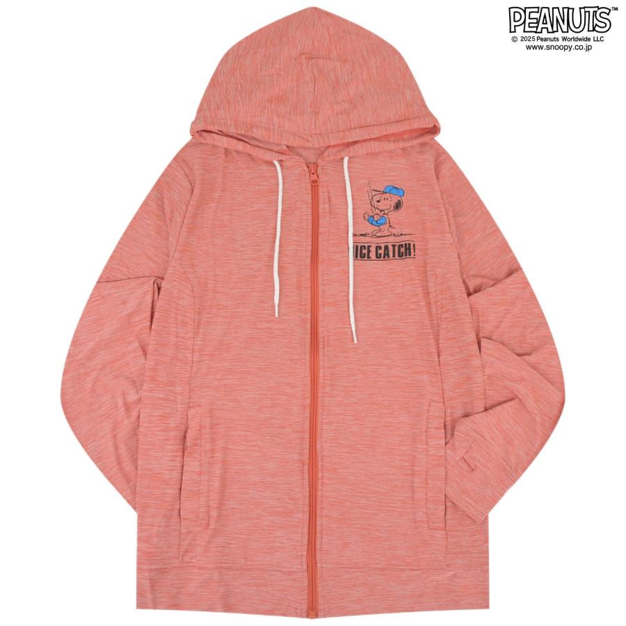 SNOOPY（スヌーピー） ZIPパーカー 野球 ベースボール スポーツ