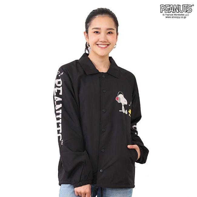 スヌーピー ジャケット キャラクター コーチジャケット メンズ レディース Snoopy S18 101 Charabasket 通販 Yahoo ショッピング