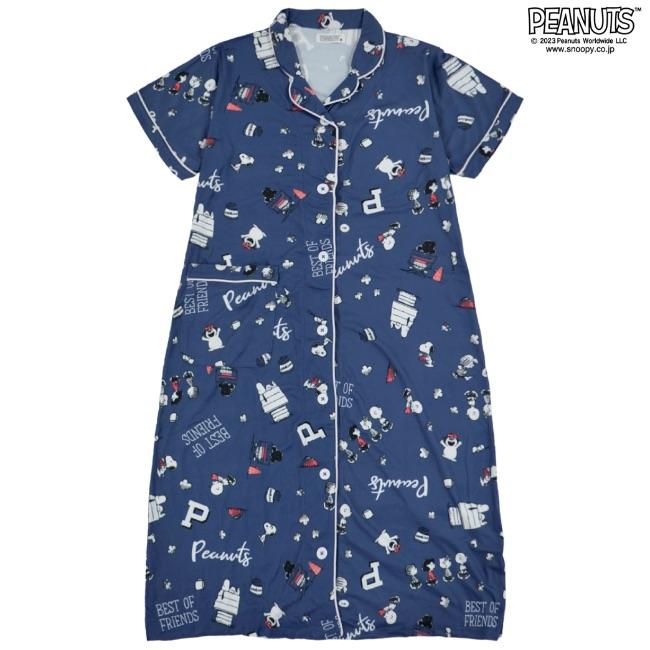 SNOOPY（スヌーピー） ワンピース 半袖 パジャマ ルームウェア