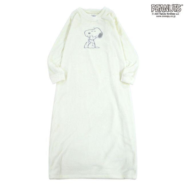 スヌーピー ワンピース 部屋着 Peanut Snoopy レディース ルームウェア S2714 713 Charabasket 通販 Yahoo ショッピング