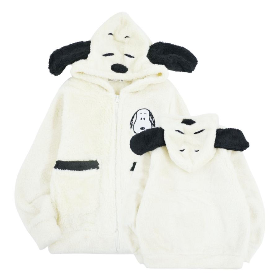 スヌーピー 子供 パーカー ボア なりきり パーカー 刺繍 子供 キッズ 110 1 130 S74 91 Charabasket 通販 Yahoo ショッピング