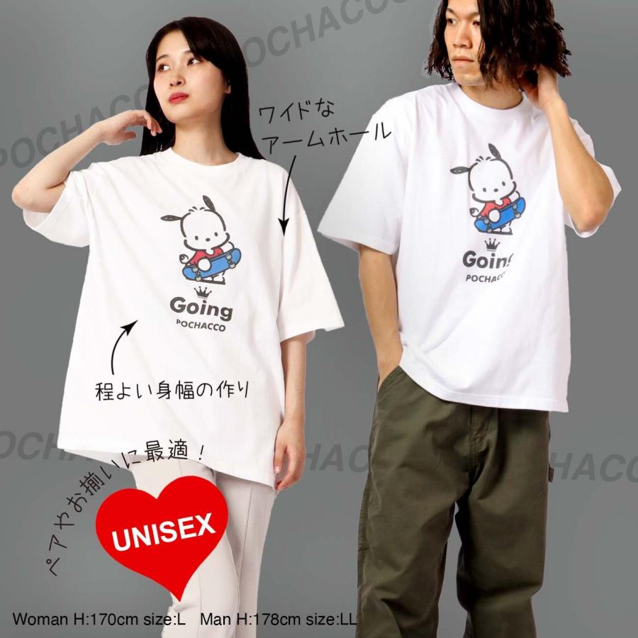 ポチャッコ Tシャツ ストリート サンリオ 半袖 M L LL キャラクターズ