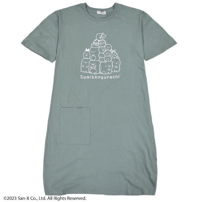 San-X（サンエックス） すみっコぐらし 半袖 BIG Tシャツ プリント
