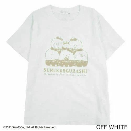 すみっコぐらし プリント 半袖 Tシャツ 子供服 キッズ 夏 1 130 140 オフホワイト ピンク ホワイト ネイビー 男の子 女の子 Sg7102 487kd Charabasket 通販 Yahoo ショッピング