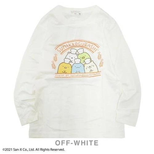San-X（サンエックス） すみっコぐらし 長袖 Tシャツ プリント 秋