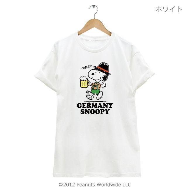 SNOOPY（スヌーピー） 半袖 Tシャツ ドイツ柄 限定品 メンズ