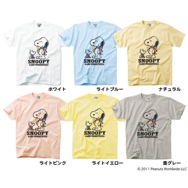 SNOOPY（スヌーピー） Tシャツ フランス トリコロール 半袖 メンズ