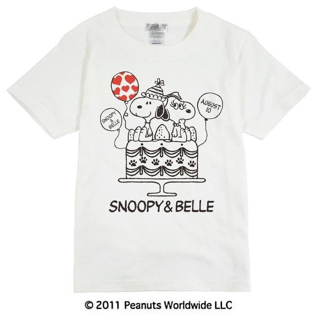 スヌーピー　ベル　Tシャツ　半袖　レディースL SNOOPY（スヌーピー） ベル 半袖 Tシャツ メンズ レディース