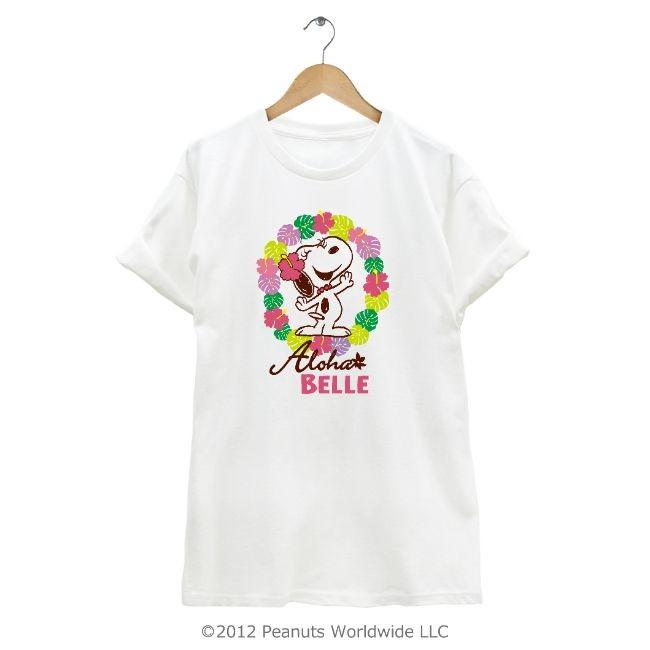 スヌーピー　ベル　Tシャツ　半袖　レディースL SNOOPY（スヌーピー） ベル 半袖 Tシャツ メンズ レディース