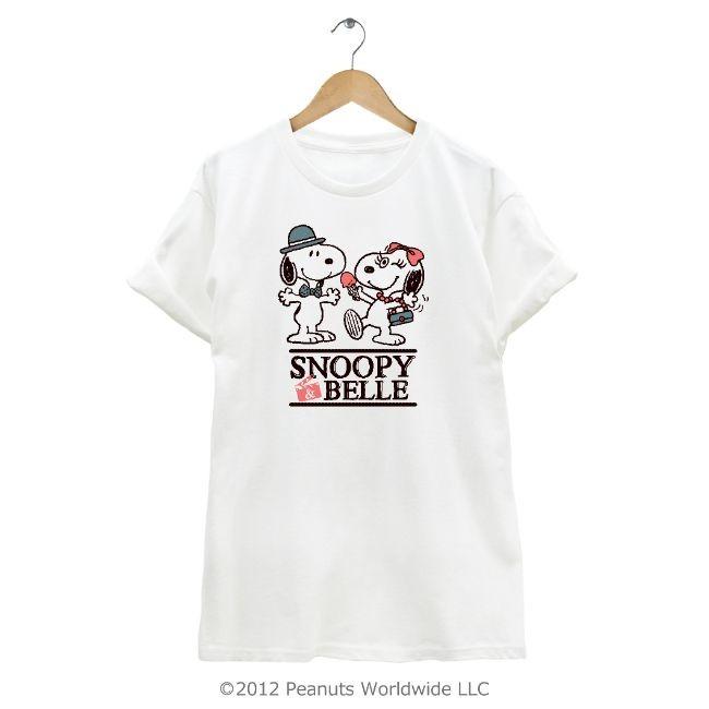 SNOOPY（スヌーピー） ベル 半袖 Tシャツ メンズ レディース