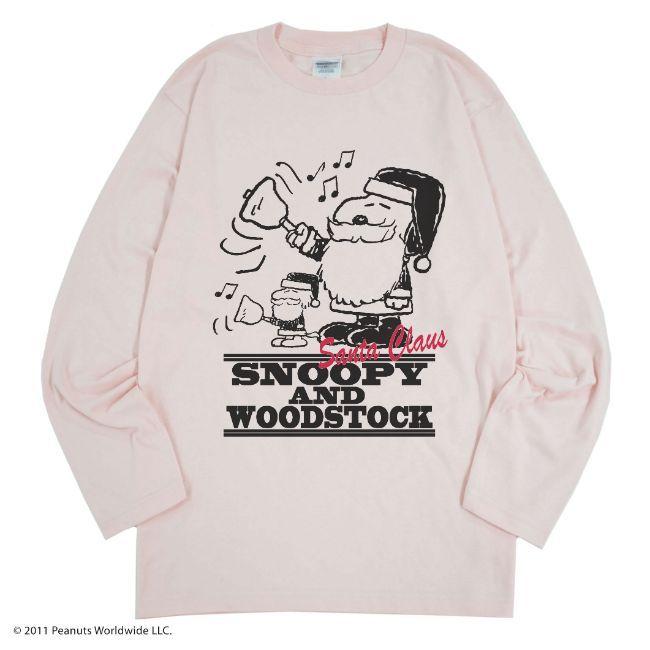SNOOPY スヌーピー クリスマス Tシャツ 長袖 メンズ レディース