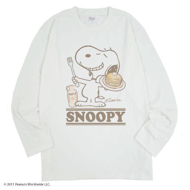 SNOOPY（スヌーピー） 長袖Tシャツ メンズ : CharaBasket - 通販
