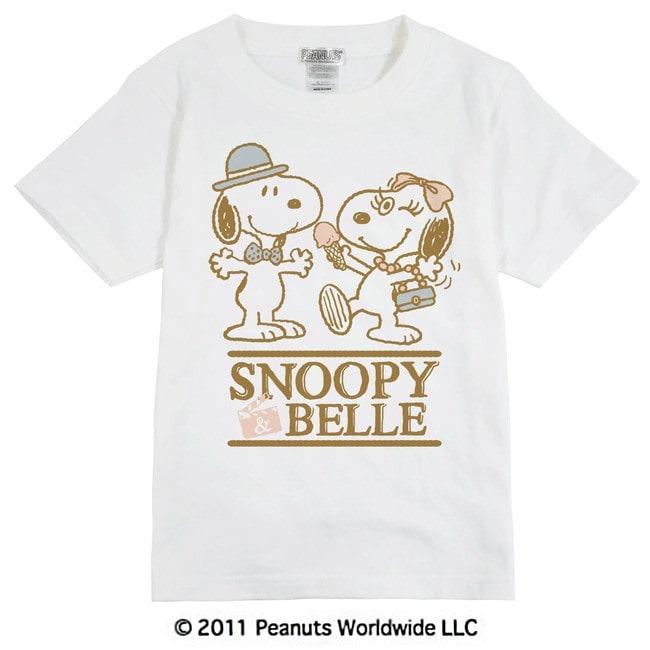SNOOPY（スヌーピー） 半袖 Tシャツ キッズ ベル 男の子 女の子