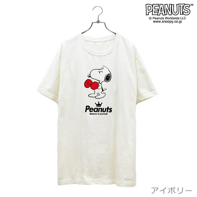 SNOOPY（スヌーピー） 半袖 Tシャツ ボクシング ジム メンズ