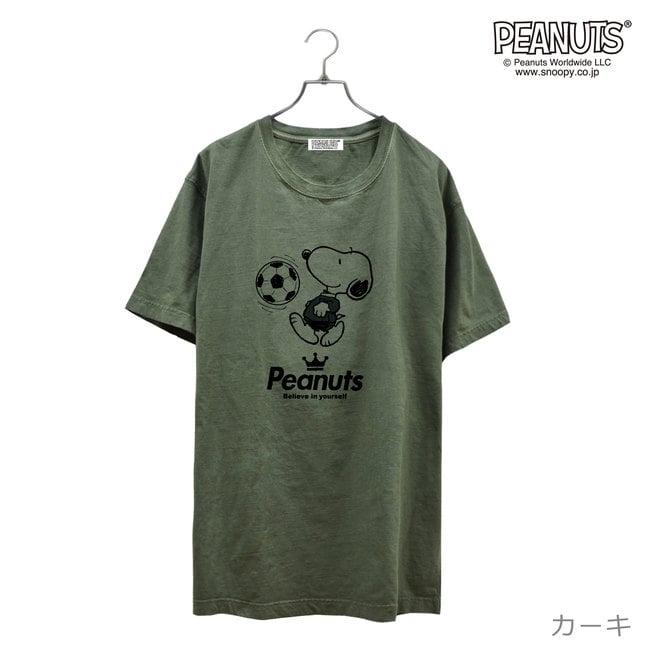 SNOOPY スヌーピー 半袖 Tシャツ サッカー フットボール SNOOPY スヌーピー 半袖 Tシャツ サッカー フットボール