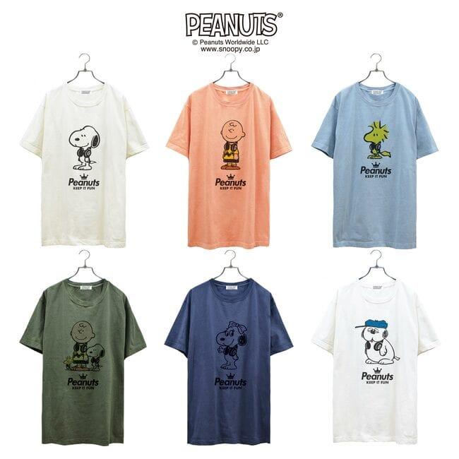 SNOOPY（スヌーピー） ベル bell 半袖 Tシャツ 夏 フェス サークル