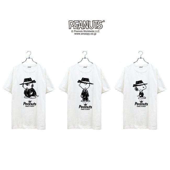 SNOOPY チャーリー ブラウン 半袖 Tシャツ スヌーピー