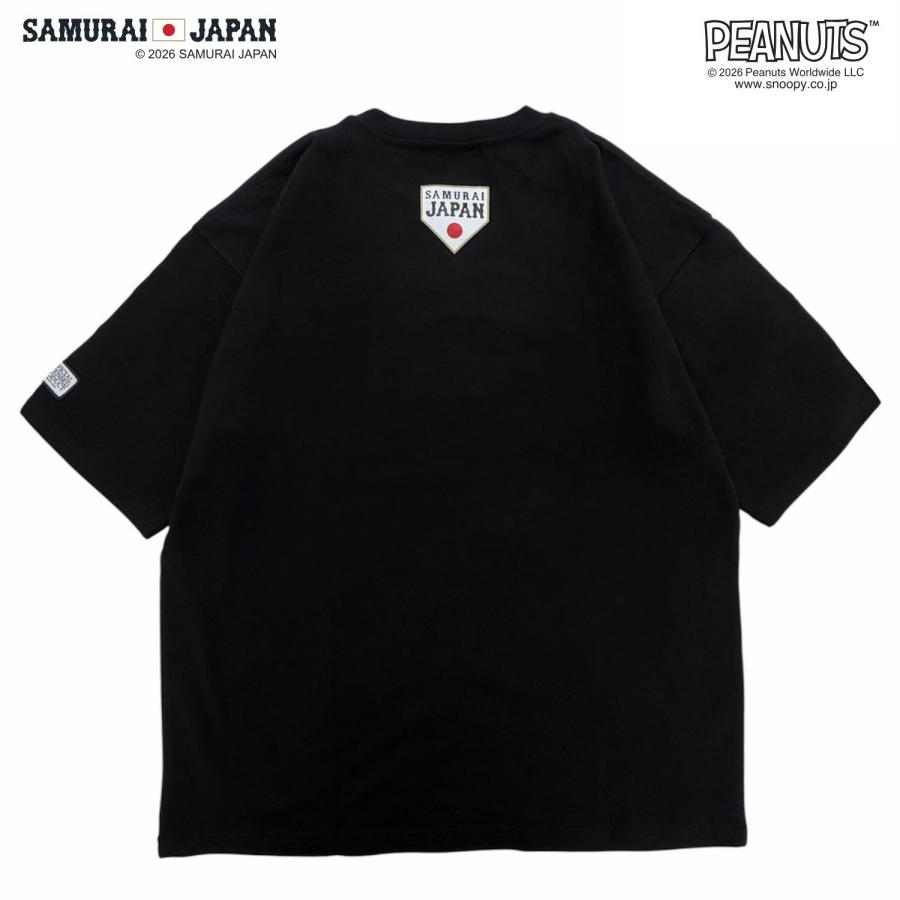 SNOOPY（スヌーピー） ピーナッツ コラボ 侍ジャパン 半袖 Tシャツ