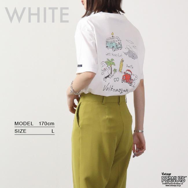 SNOOPY スヌーピー Tシャツ フォルクスワーゲン コラボ SNOOPY スヌーピー Tシャツ フォルクスワーゲン コラボ