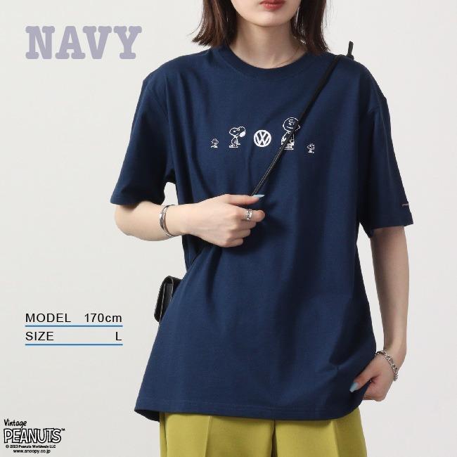 SNOOPY スヌーピー Tシャツ フォルクスワーゲン コラボ SNOOPY スヌーピー Tシャツ フォルクスワーゲン コラボ
