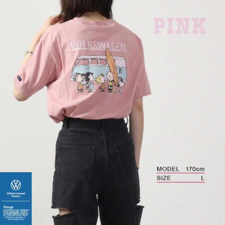 SNOOPY（スヌーピー） Tシャツ フォルクスワーゲン コラボ ピーナッツ