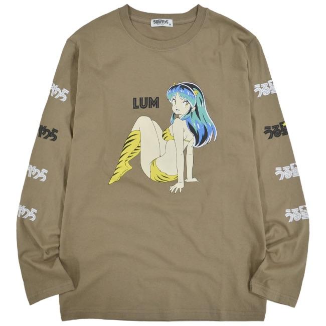 うる星やつら 小学館 ラムちゃん Tシャツ ロンT 袖 プリント うる星やつら 小学館 ラムちゃん Tシャツ ロンT 袖 プリント