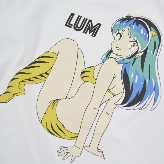 うる星やつら 小学館 ラムちゃん Tシャツ ロンT 袖 プリント