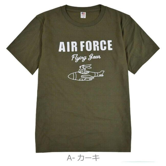 Tシャツ メンズ 夏 ミリタリー キャラクター ペア アメリカ 綿 100