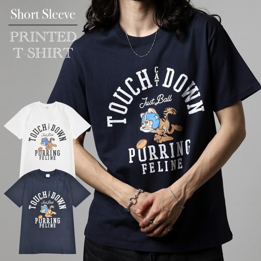 メンズ プリント Tシャツ 夏 服 アメリカ 綿 100% メール便 USA