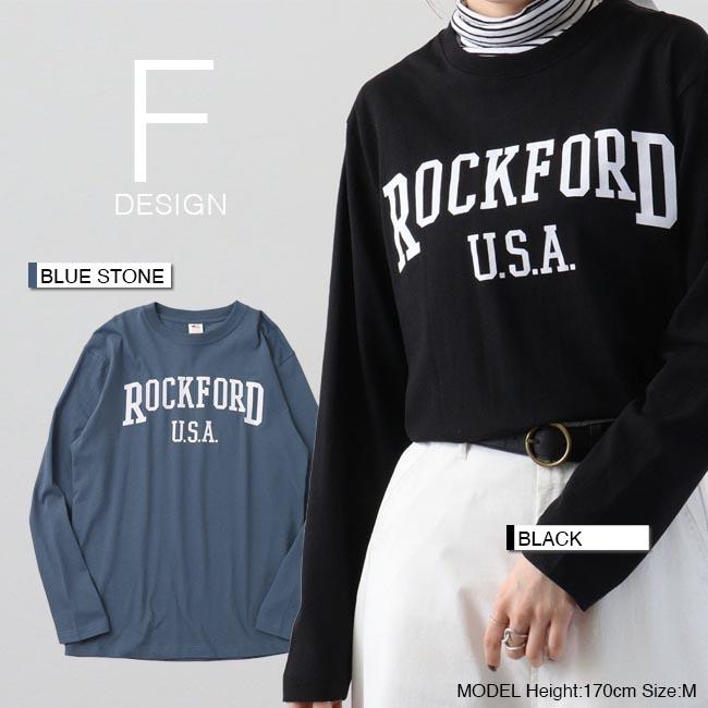 ロンT レディース Tシャツ 長袖 ロングTシャツ 綿 USA コットン ロンT レディース Tシャツ 長袖 ロングTシャツ 綿 USA コットン