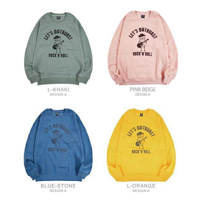 スウェット トレーナー メンズ レディース 裏起毛 アメカジ ロゴ