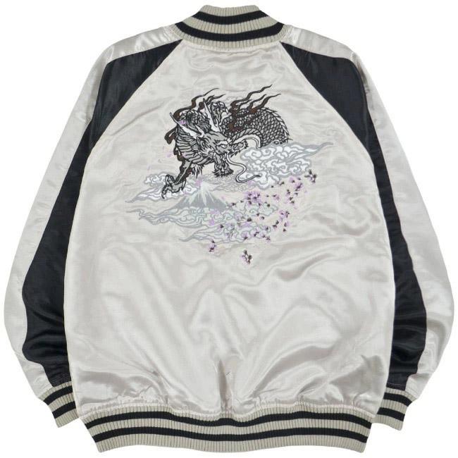 スカジャン 和柄 龍 大きい サイズ ビッグ BIG 刺繍 アウター