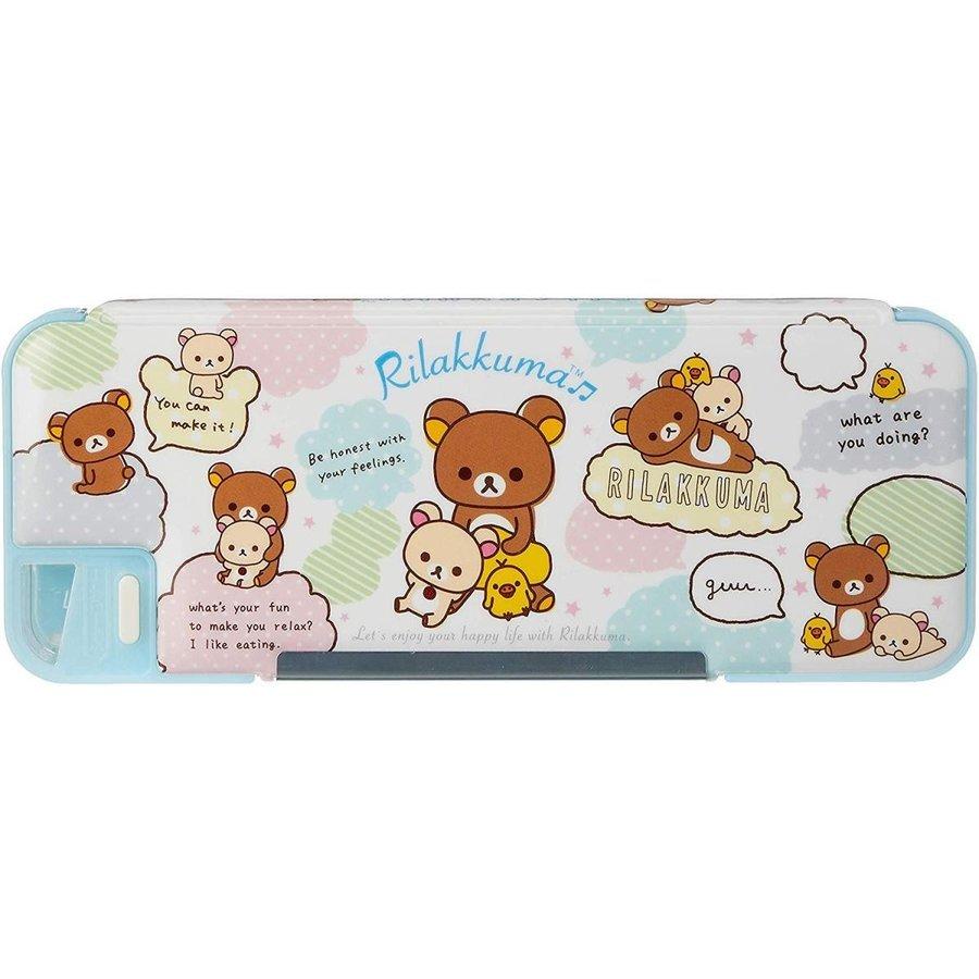 セール 筆箱 ペンケース ソフトペンケース こども 入学 新学期 女の子 リラックマ コリラックマ ハッピースクールソフトペンケース ブルー サンエックス Py Py キャラステ 通販 Yahoo ショッピング