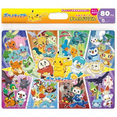 テンヨー（Tenyo） 80ピース 子供向けパズル ポケモン いろんなちほう