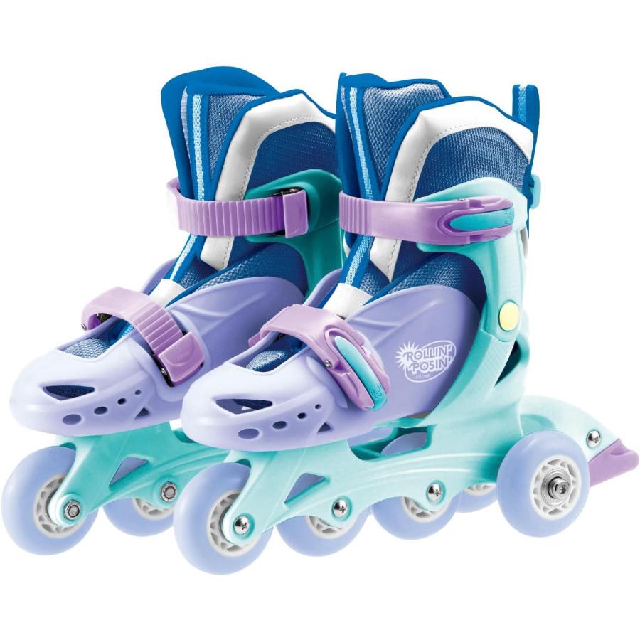 Rollin Posin Inline スマート ブルー スポーツ インラインスケート