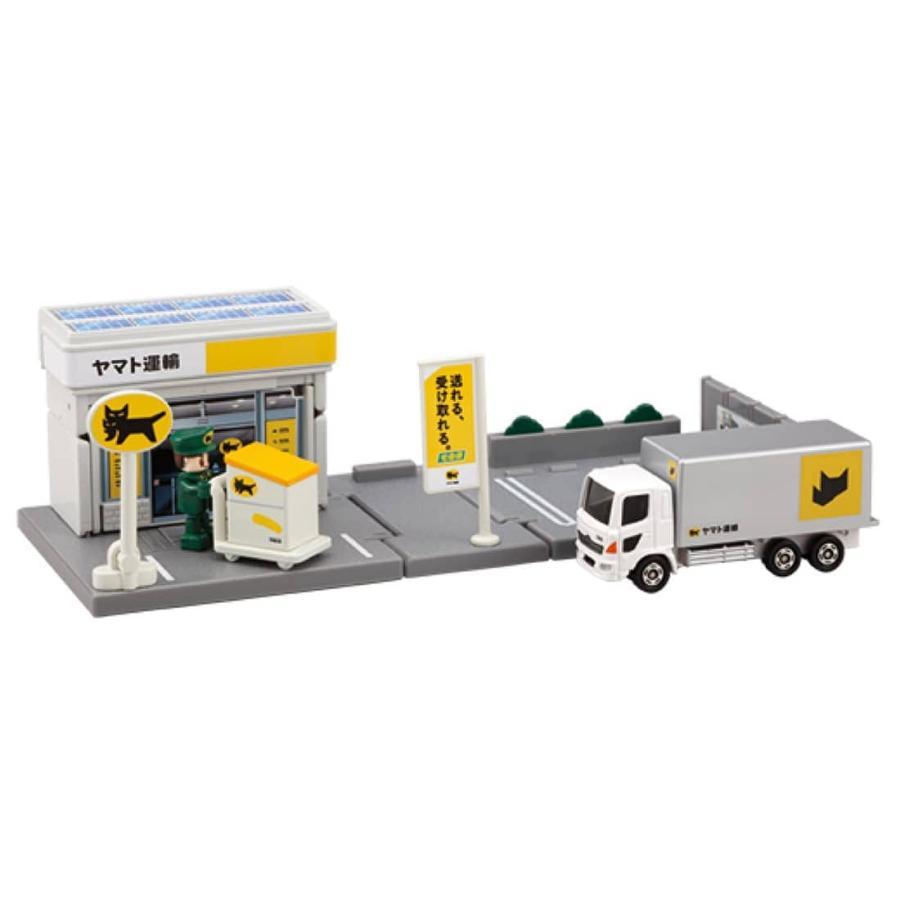 トミカワールド トミカタウン ヤマト運輸営業所(トミカ、配達員、小物