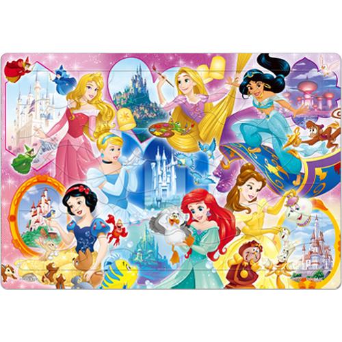 テンヨー（Tenyo） 60ピース 子供向けパズル ディズニープリンセス