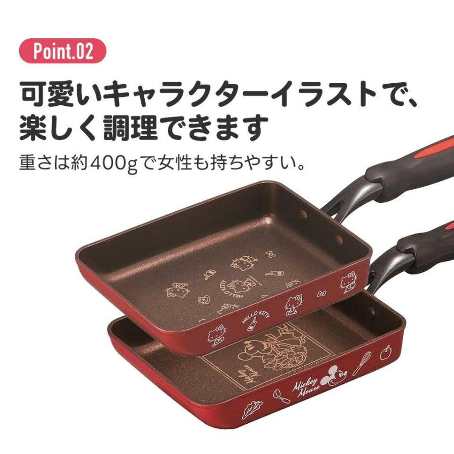 野いちごキティ　いちごキティ　卵焼　玉子焼　四角　フライパン　当時物　2003年 ハローキティ エッグパン スケーター 玉子焼き器 フライパン キティ