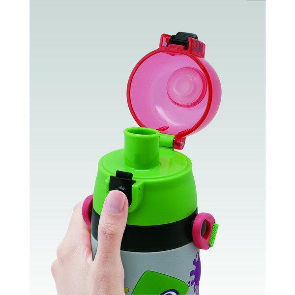 スプラトゥーン 水筒 ボトル 480ml 保冷 直飲み 3Dロック付 ワン