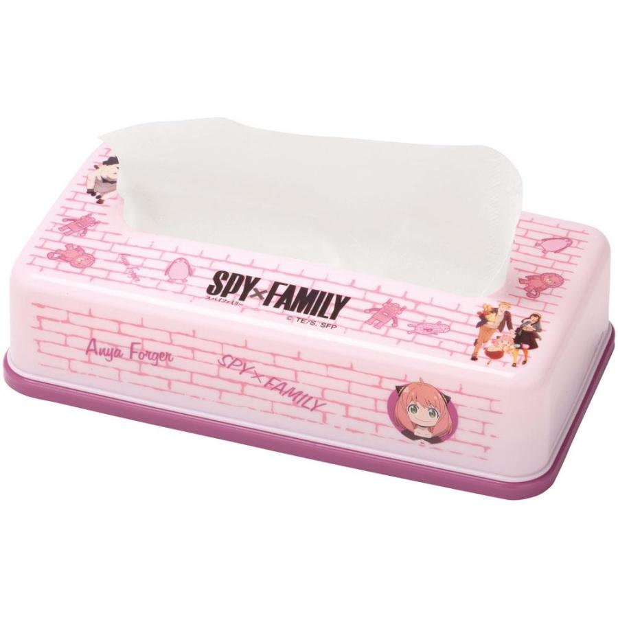 SPY×FAMILY ティッシュケース ティッシュストッカー ティッシュ収納 カバー スケーター｜charahouse｜02