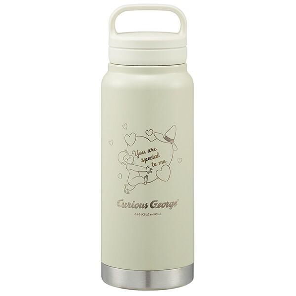 おさるのジョージ マグボトル 500ml 水筒 真空ステンレス 保温 保冷