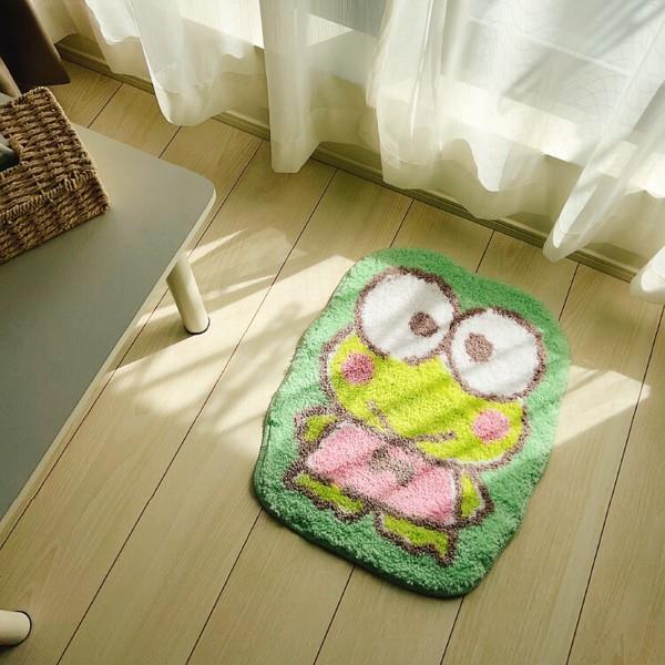 けろけろけろっぴ ダイカットフロアマット サンリオ : キューティー