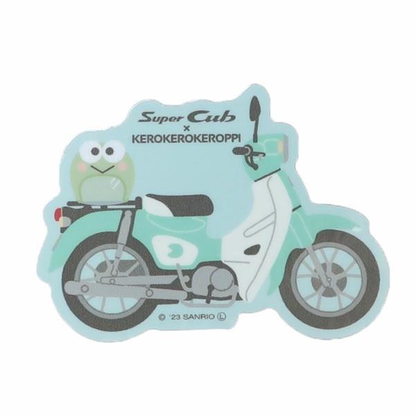 はぴだんぶい ステッカー SuperCub×HAPIDANBUI ダイカットステッカー けろけろけろっぴ