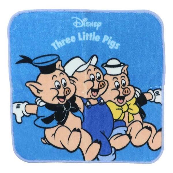 ディズニークラシック ハンドタオル ジャガードハンカチタオル 三匹の子ぶた